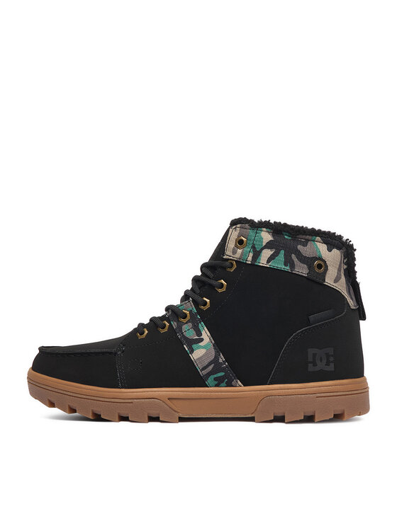 DC Shoes DC Shoes Sneakersy EO-WOODLAND DC01848003 Čierna