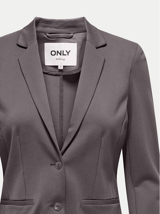 ONLY ONLY Sako Poptrash 15153144 Šedá Regular Fit