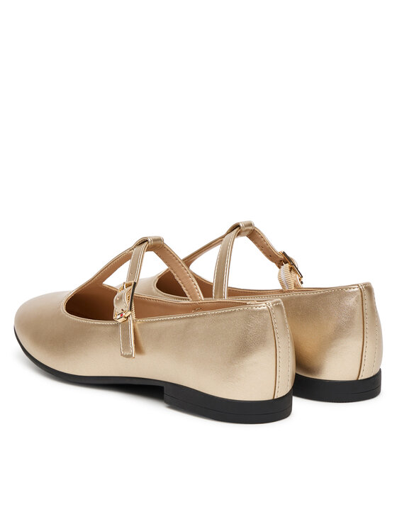 Tommy Hilfiger Tommy Hilfiger Ballerinas T3A3-34001-1372 D Goldfarben
