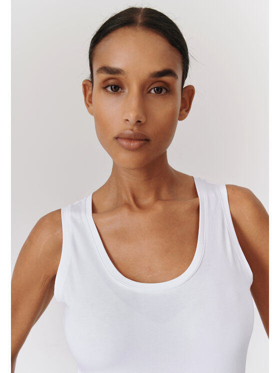 TATUUM TATUUM Bluzka ROFA Biały Classic Fit