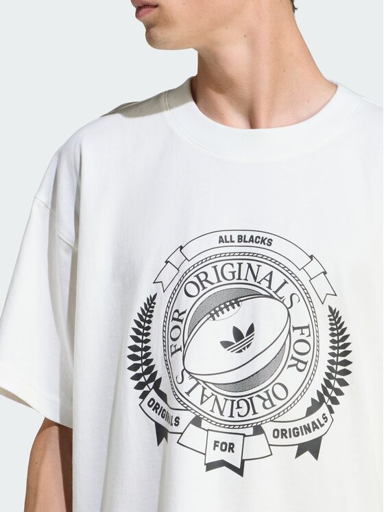 adidas adidas T-Shirt 156427 Biały Loose Fit