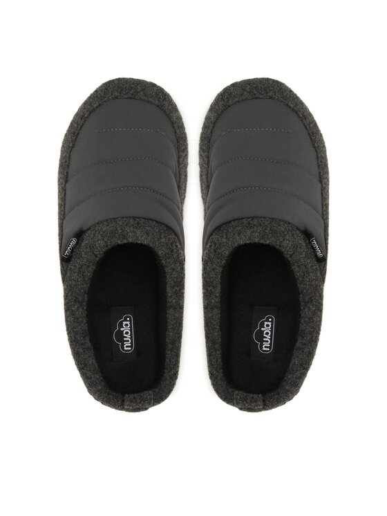 Nuvola Nuvola Тапочки Zueco New Wool UNZOW685 Сірий