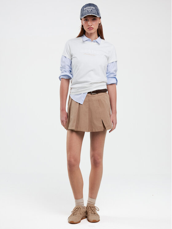 BIG STAR BIG STAR Spódnico-szorty BRINDI Beżowy Basic Fit