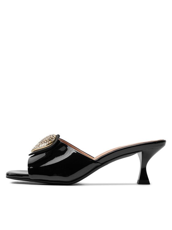 LOVE MOSCHINO LOVE MOSCHINO Şlapi JA28045G0IIH0000 Negru