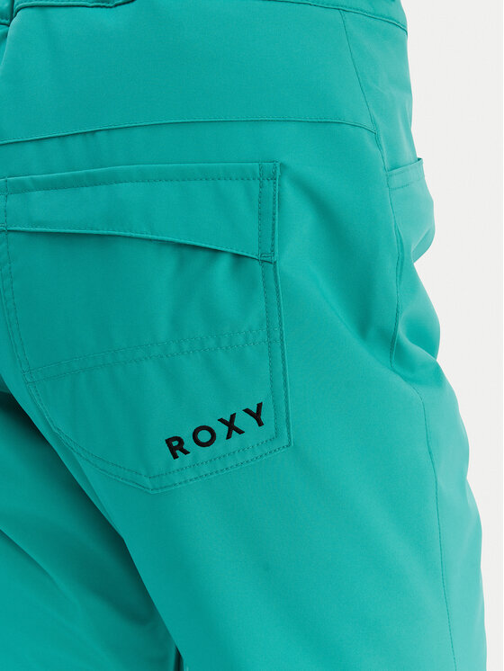 Roxy Roxy Сноуборд панталони Backyard ERJTP03299 Зелен Tailored Fit