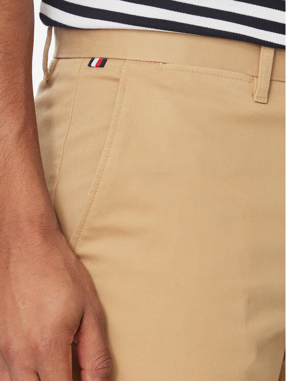 Tommy Hilfiger Tommy Hilfiger Čino bikses Bleecker MW0MW26619 Bēšs Slim Fit