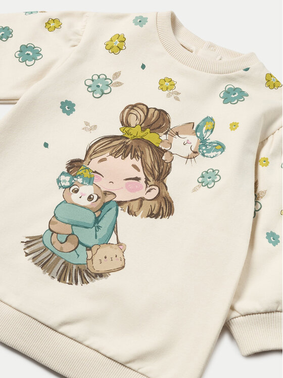 Mayoral Mayoral Трикотажна сукня 2922 Бежевий Regular Fit