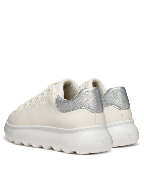 Geox Geox Сникърси J Puffypop J55MRA 000BC C0007 S Бял