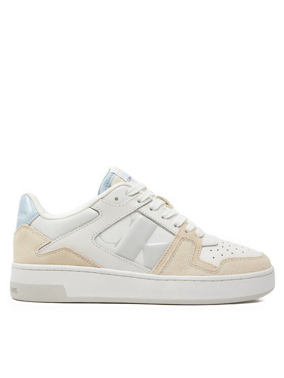 Sneakers Calvin Klein Jeans Basket Cupsole Low Mix Nbs Dc YW0YW01388 Bright White/Creamy White/Baby Blue 0LB