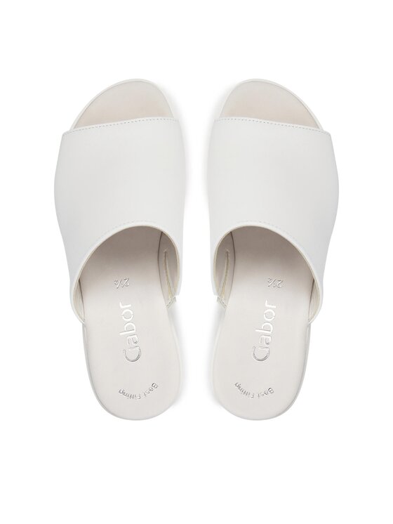 Gabor Gabor Шльопанці 44.613.21 Білий