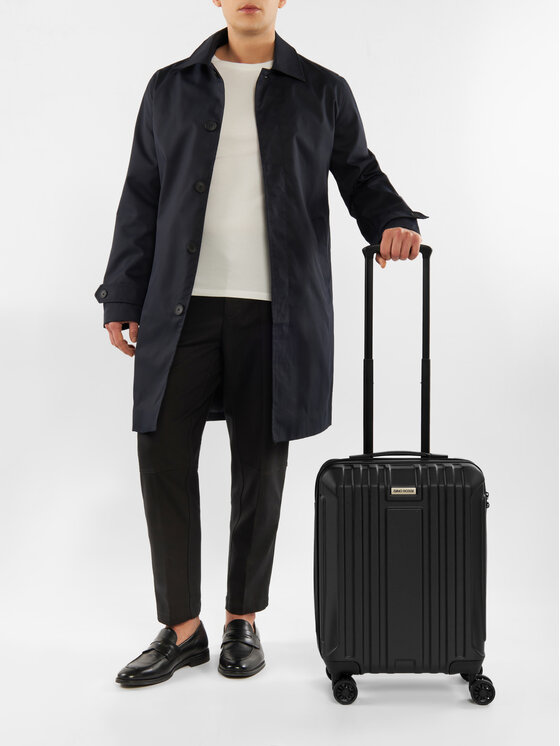 Gino Rossi Gino Rossi Βαλίτσα Καμπίνας GIN-S-004-05-BLACK Μαύρο
