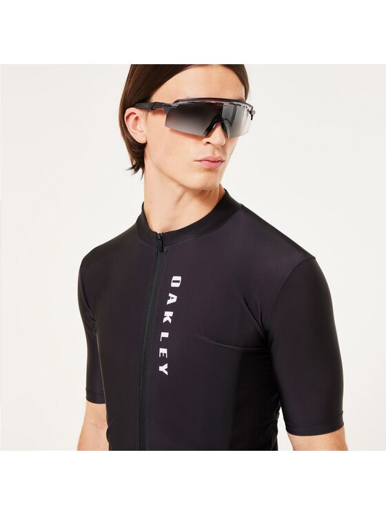 Oakley Oakley Koszulka rowerowa FOA406783 Czarny Regular Fit