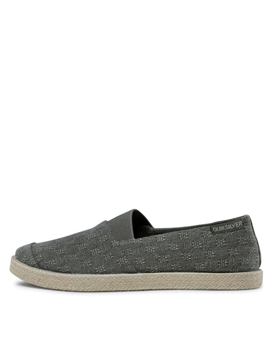 Quiksilver Quiksilver Espadrilky AQYS700053 Sivá