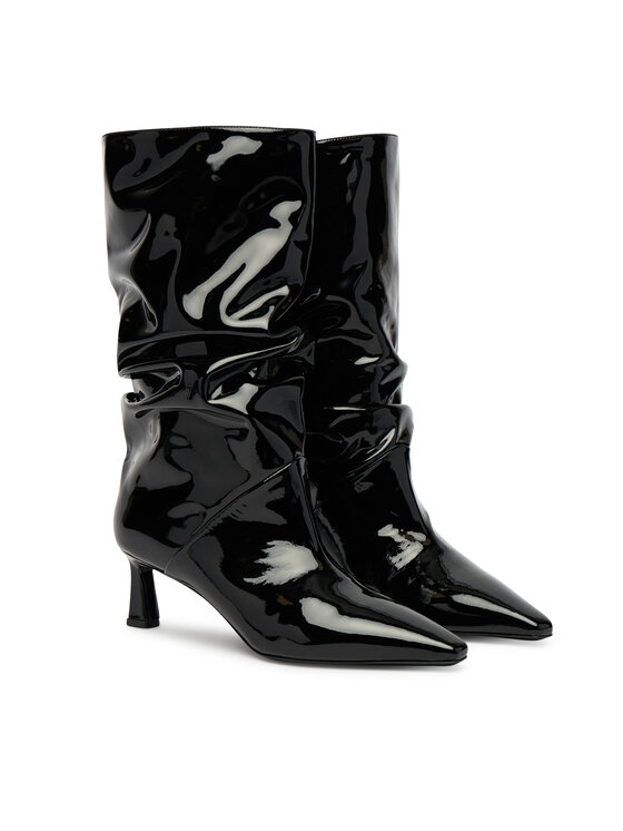 Pollini Pollini Īsie zābaki SA24115M0NTT0000 Melns