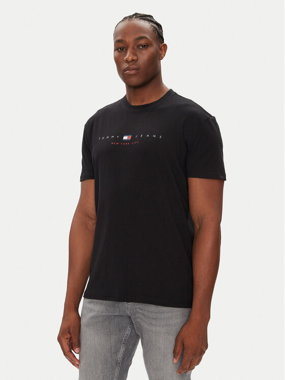 Tommy Jeans Tommy Jeans T-särk Flag Linear DM0DM21911 Must Regular Fit