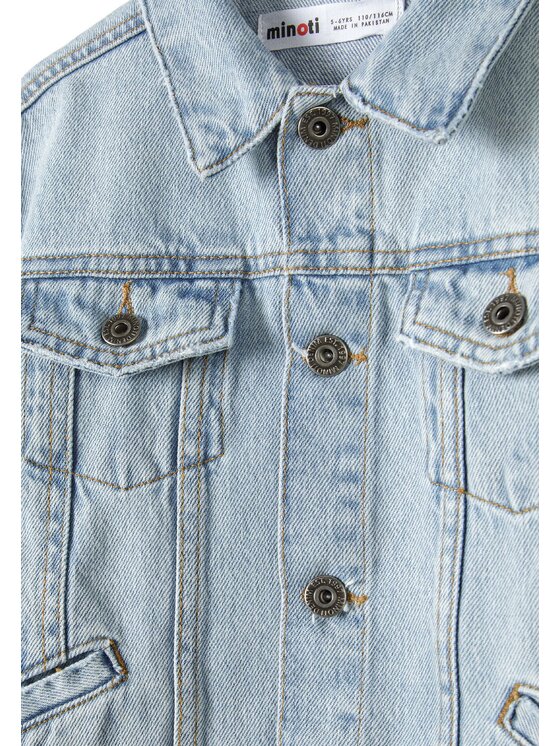 minoti minoti Kurtka jeansowa 23jacket40 Niebieski Regular Fit