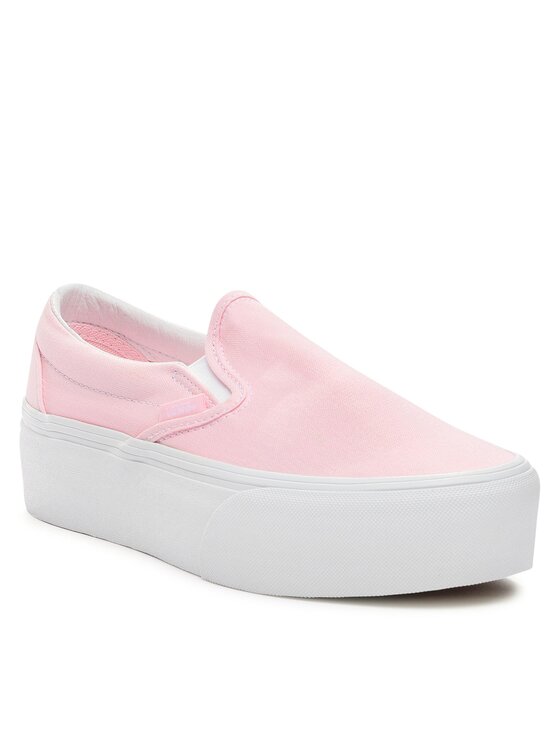 Vans Vans Tenisenes Ua Classic Slip-On Stackform VN0A7Q5RZXK1 Rozā