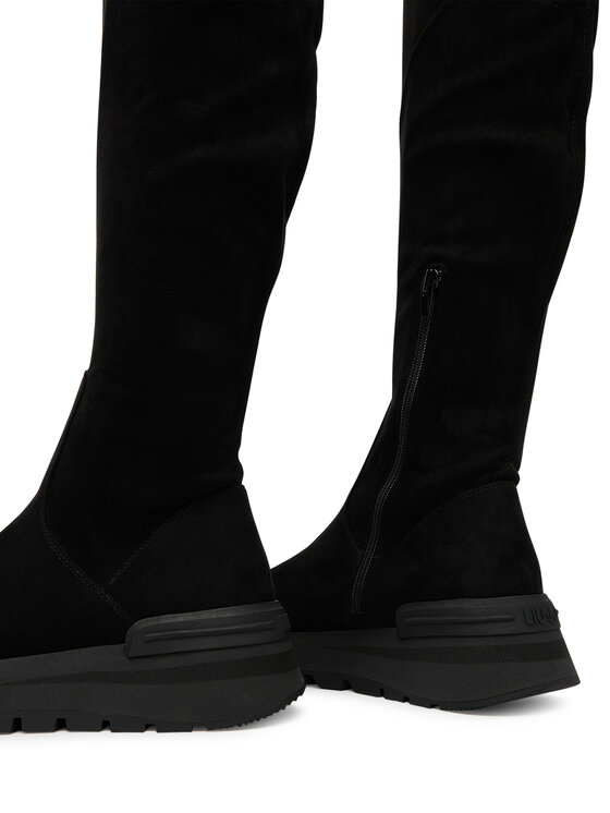 Liu Jo Liu Jo Cizme lungi muschetar Amazing 06 BF5053 TX028 Negru