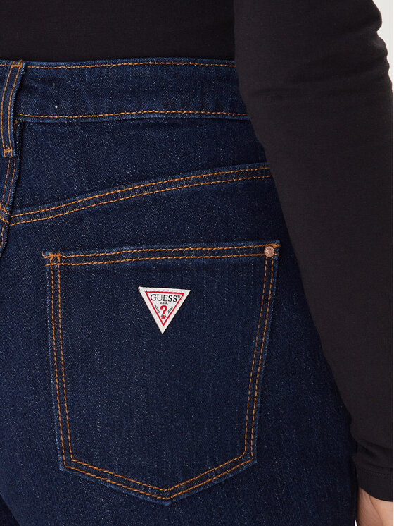 Guess Guess Farmer W2YA21 D4NH4 Sötétkék Tapered Leg