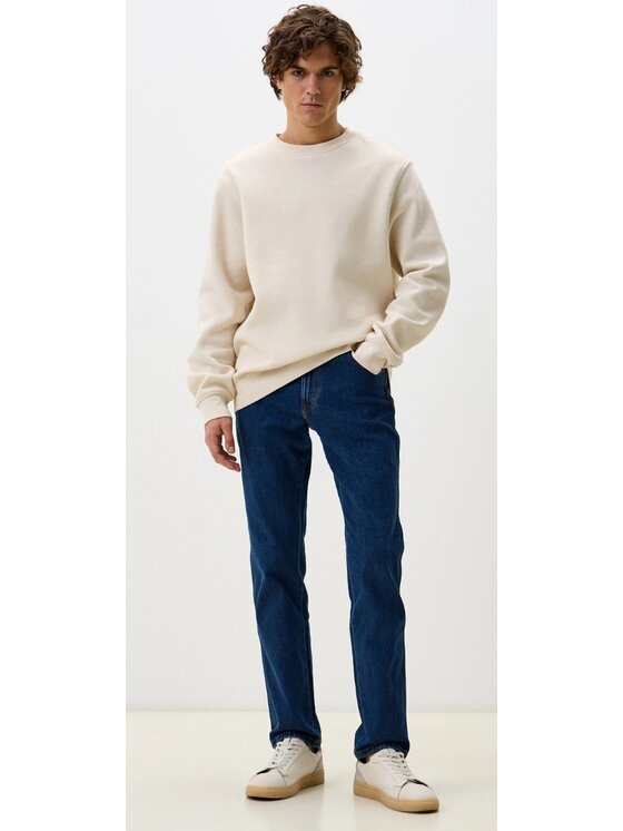 Wrangler Wrangler Jeansy Texas Slim Niebieski Slim Fit