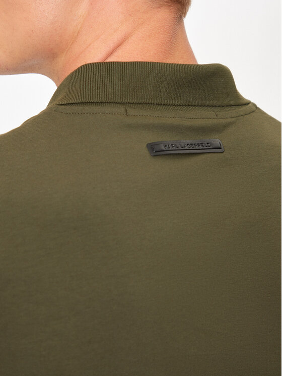 KARL LAGERFELD KARL LAGERFELD Polo marškinėliai 745025 544221 Žalia Regular Fit