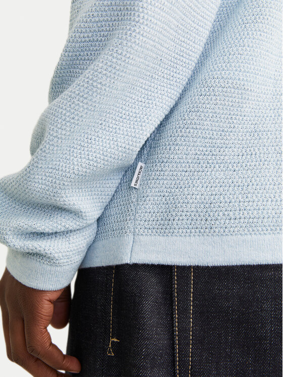 Jack & Jones Jack & Jones Pullover George 12268279 Himmelblau Regular Fit