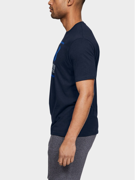 Under Armour Under Armour T-Shirt Under Armour GL Foundation SS Tee Granatowy Regular Fit