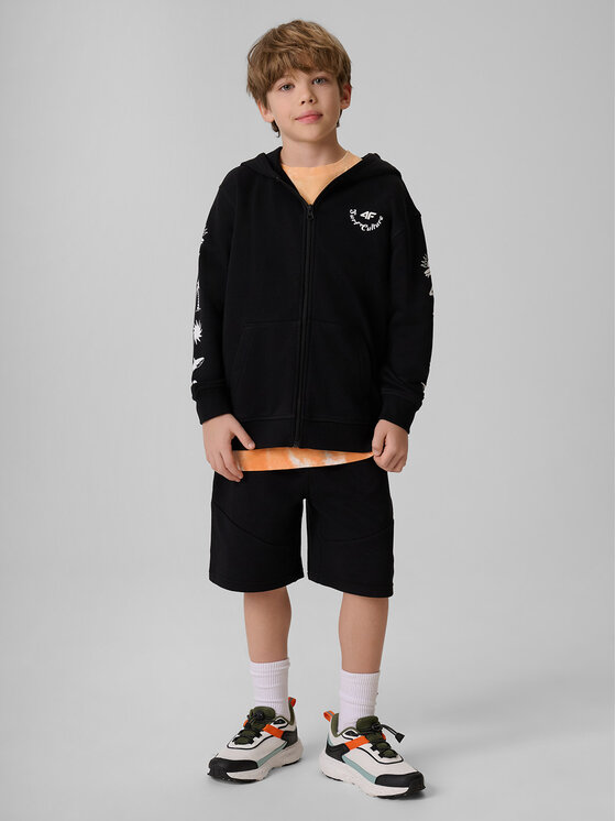 4F 4F Szorty sportowe SKATE & RIDE Czarny Regular Fit