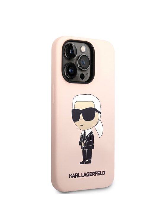 KARL LAGERFELD KARL LAGERFELD Etui na telefon iPhone 14 Pro Max Różowy