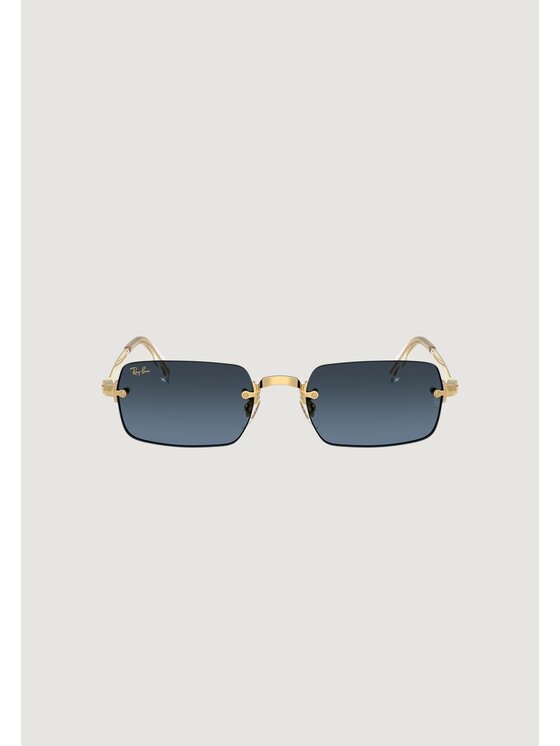 Ray-Ban Ray-Ban Okulary przeciwsłoneczne Rettangolare - Unisex Złoty