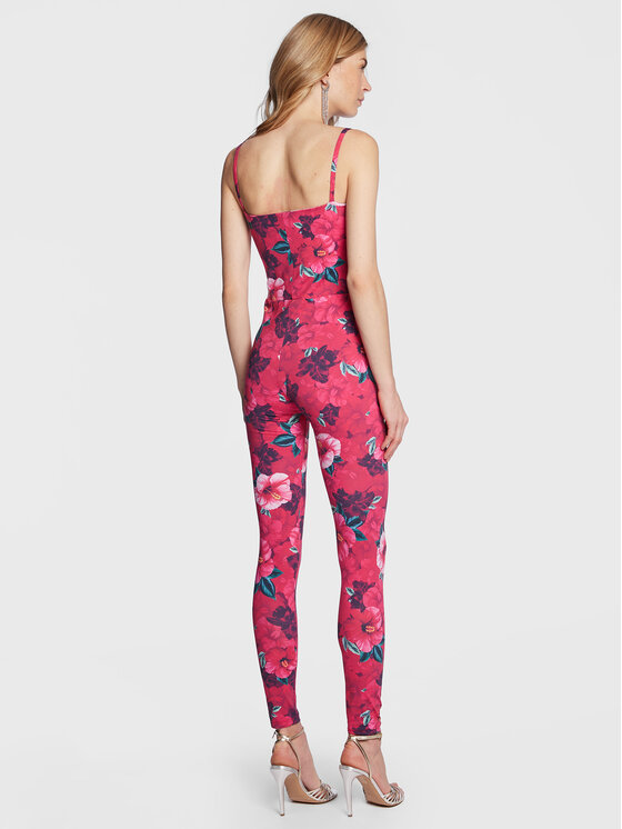 Pinko Kombinezon 100397 A0J6 Różowy Slim Fit | Modivo.pl