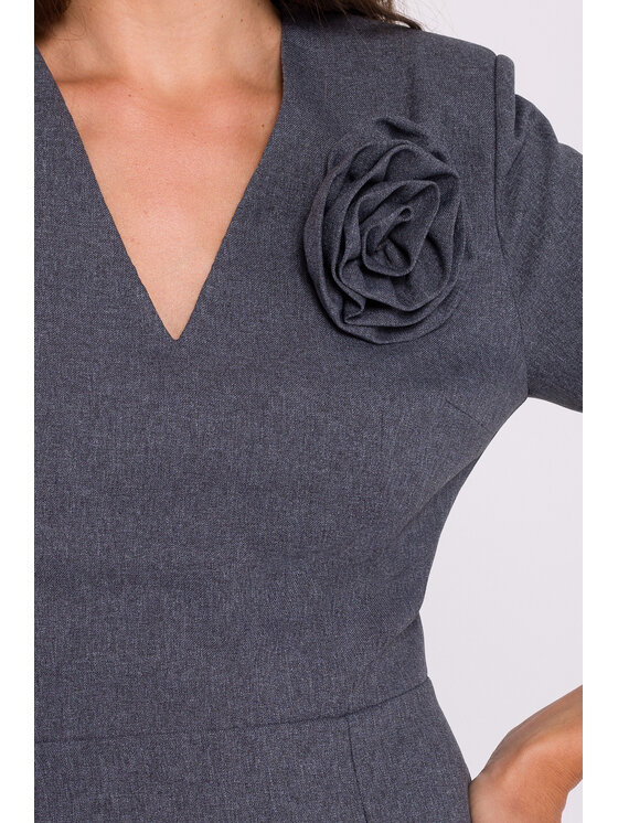 Stylove Stylove Večerní šaty S372 Šedá Ladies Fit