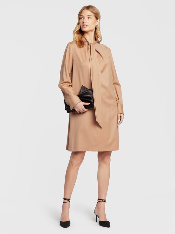 Vestito da giorno ABD222B734 Marrone Regular Fit