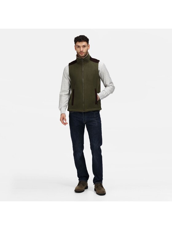Regatta Regatta Kamizelka RG6945 Khaki Classic Fit