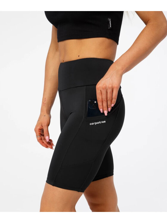 Carpatree Carpatree Szorty rowerowe Libra bikers Czarny Fitted Fit