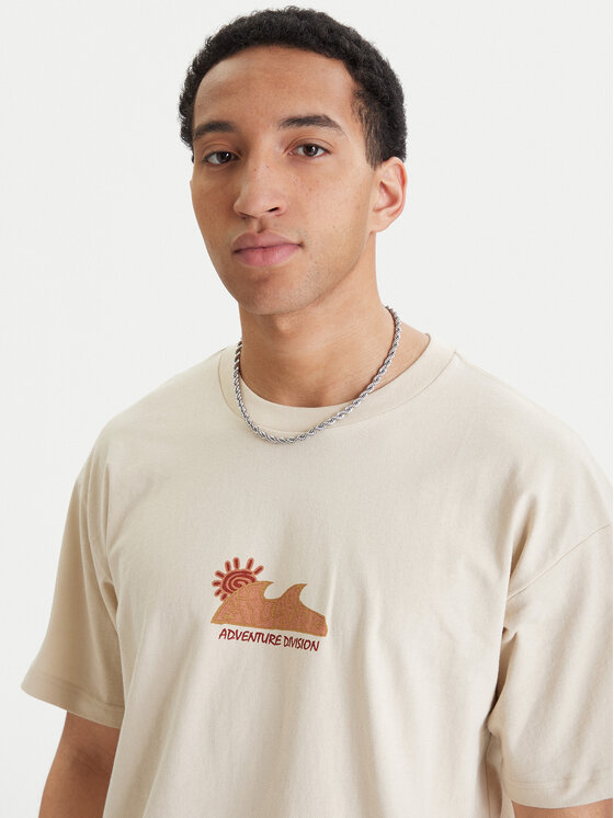 Billabong Billabong Тишърт Shore Og EBYZT00496 Бежов Regular Fit