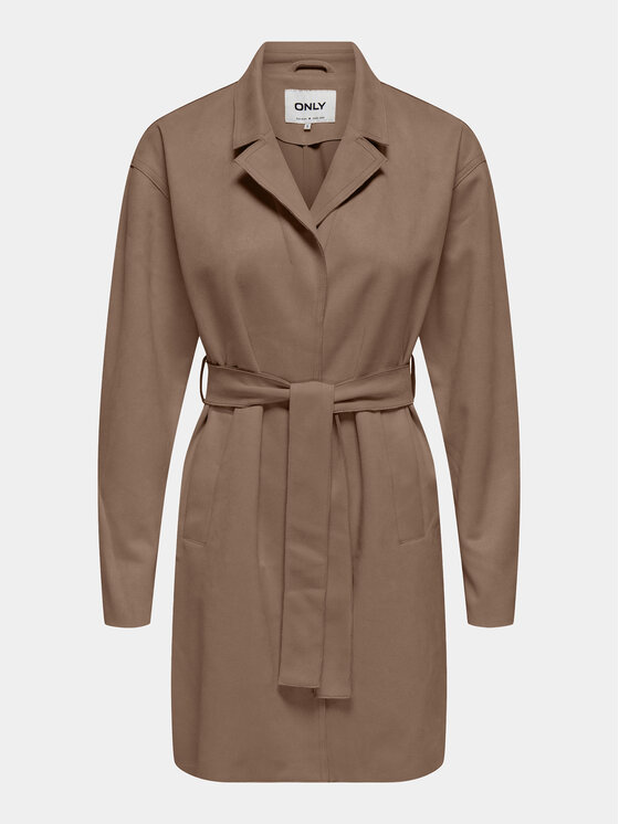 ONLY ONLY Übergangsmantel Joline 15315660 Braun Regular Fit