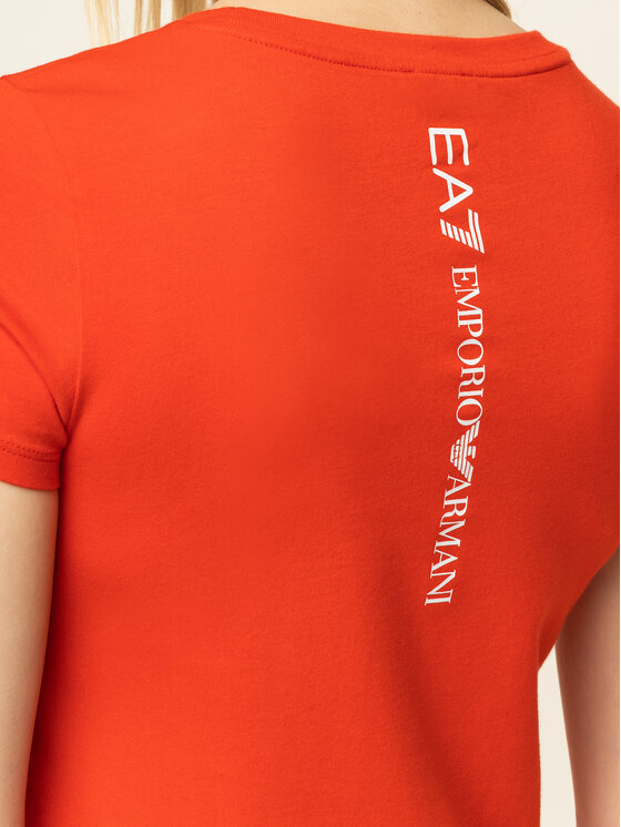 EA7 Emporio Armani EA7 Emporio Armani Tričko 8NTT63 TJ12Z 1457 Červená Regular Fit