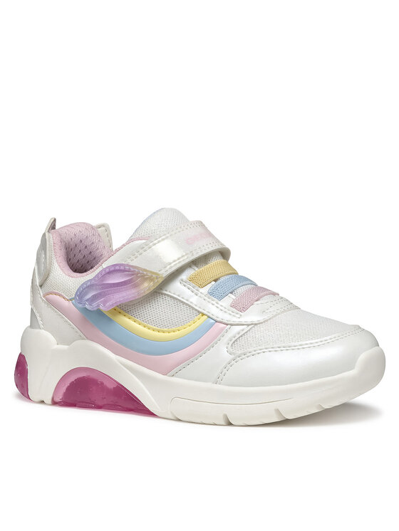 Geox Geox Sneakers J Fadinlight J55M4A 0KNGN C0653 D Bianco