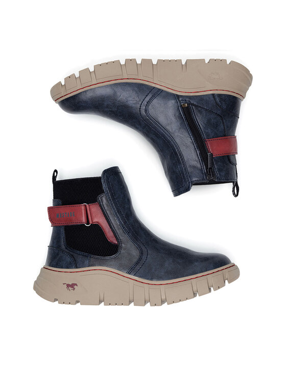 Mustang Mustang Stiefeletten 1499-603-820 Dunkelblau