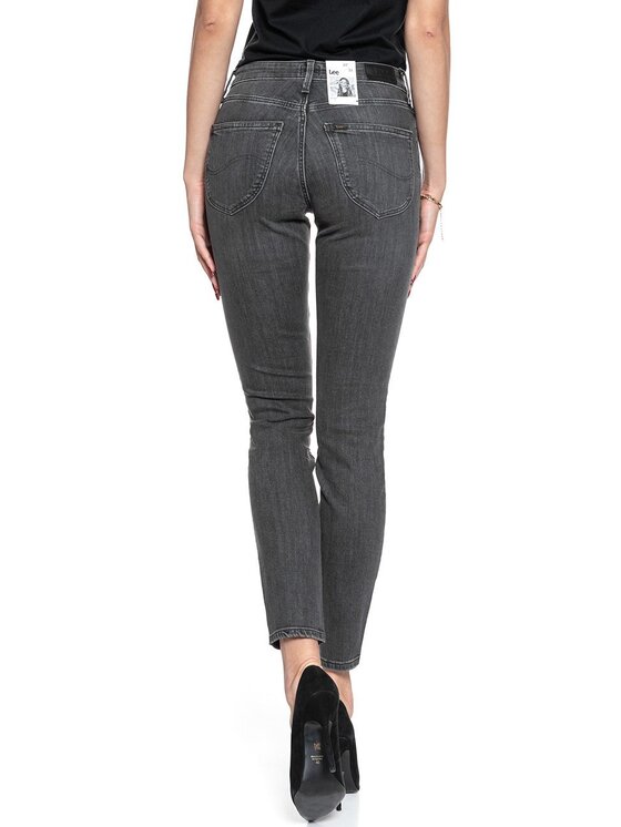 Lee Lee Jeansy ELLY Szary Slim Fit