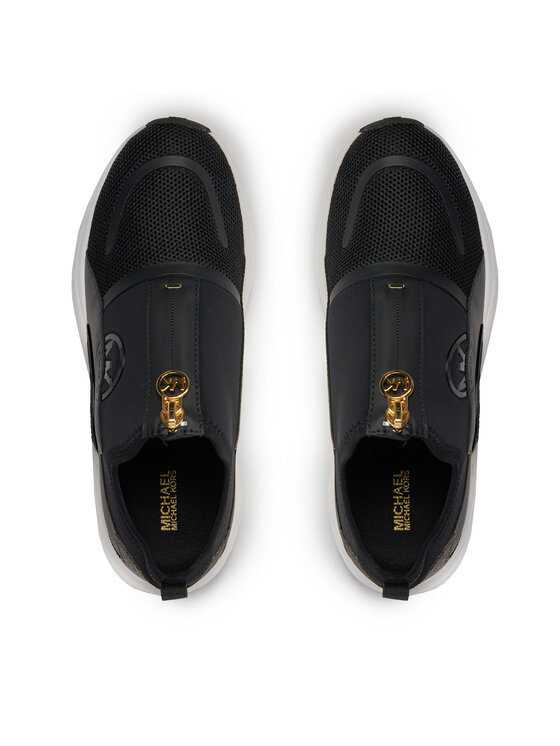 MICHAEL Michael Kors MICHAEL Michael Kors Сникърси Sami Zip Trainer 43H3SMFSHD Черен