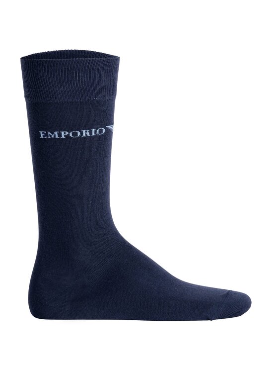 Emporio Armani Emporio Armani Skarpety krótkie 24762 Granatowy