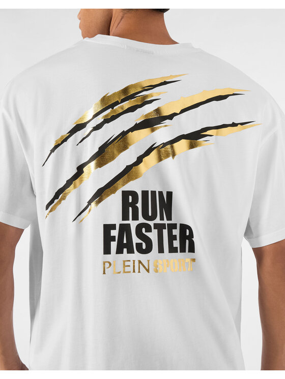 Plein Sport Plein Sport T-shirt 24083 Bianco Regular Fit