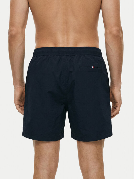Tommy Hilfiger Tommy Hilfiger Plavecké šortky UM0UM03730 Tmavomodrá Regular Fit
