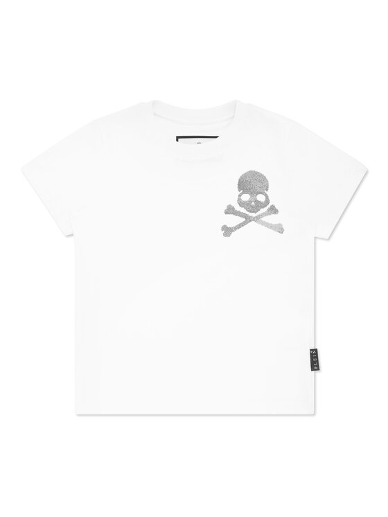 PHILIPP PLEIN PHILIPP PLEIN T-Shirt 28199 Biały Regular Fit