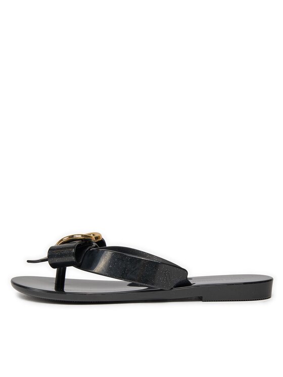 Melissa Melissa Žabky Mini Melissa Harmonic Hot Inf 33945 Černá