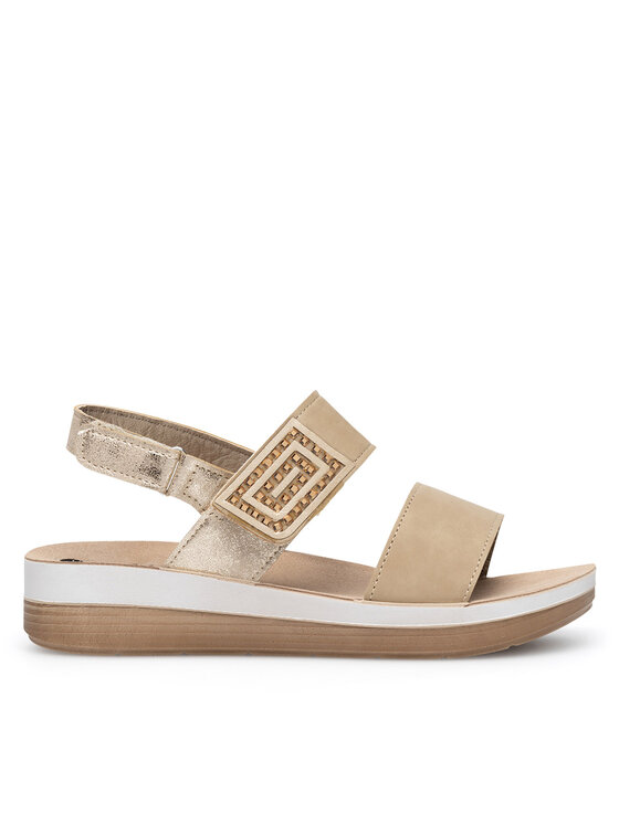 Inblu Inblu Sandalen FT000017 Goldfarben