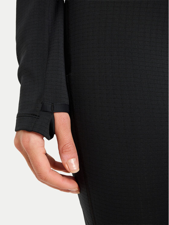 Roxy Roxy Techniniai marškinėliai Waves Of Warmth Tech Top ERJFT05033 Juoda Regular Fit