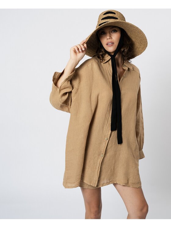 ACANFORA ACANFORA Camicia 3670-CAM Marrone Regular Fit